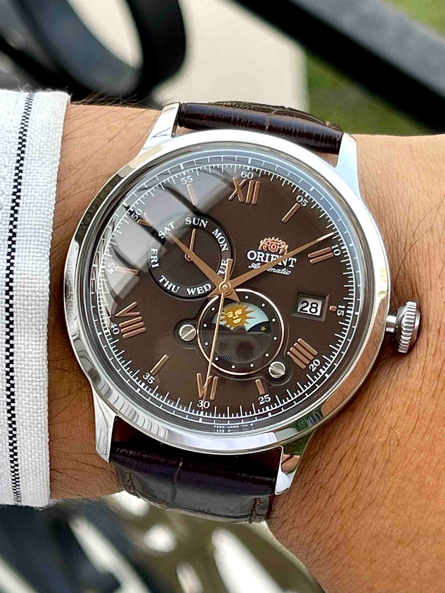 Orient Bambino Sun & Moon