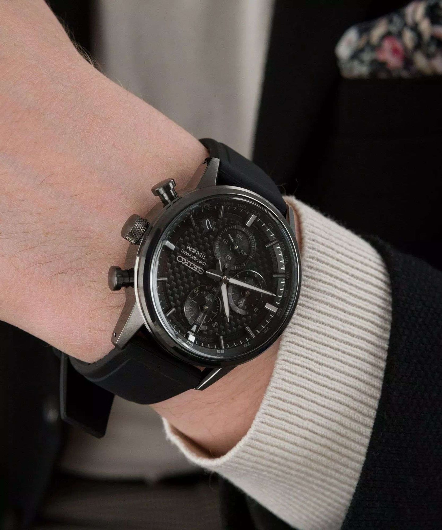 Seiko Chronograph Titanium